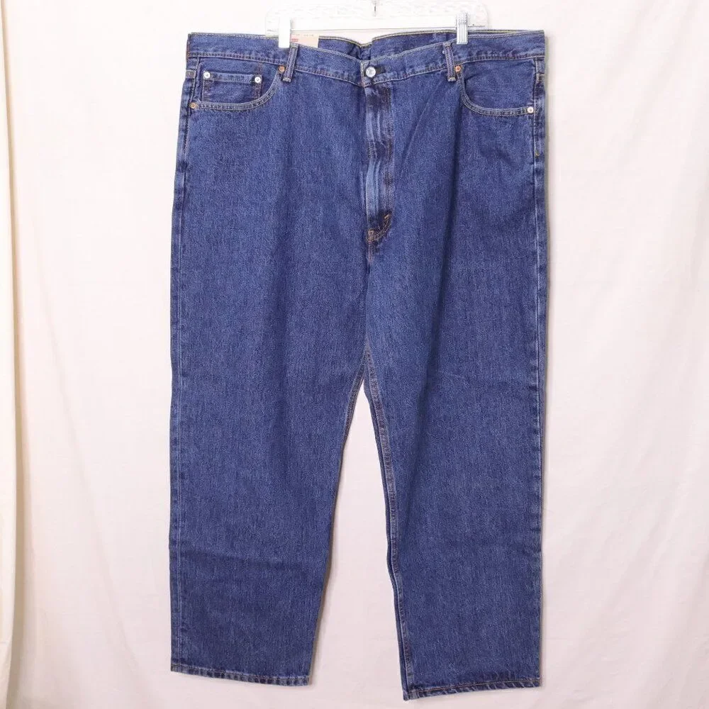 Levi's |‎ 550 Relaxed Fit Dark Wash Jeans 48x30